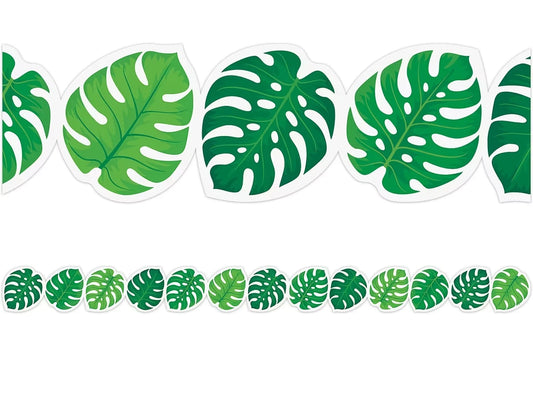 Palm Paradise Tropical Leaf Border - US 1778