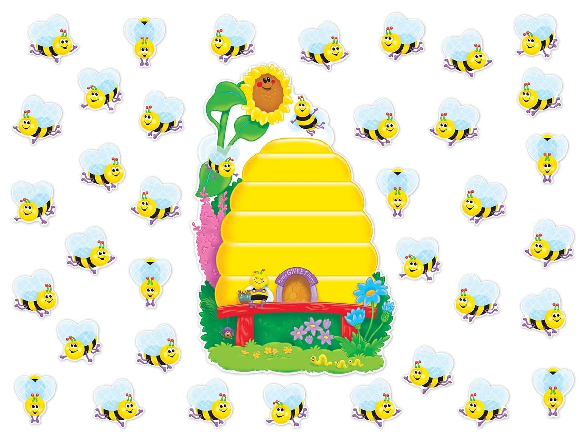 Busy Bee Classroom Jobs Bulletin Board Set - US 8872