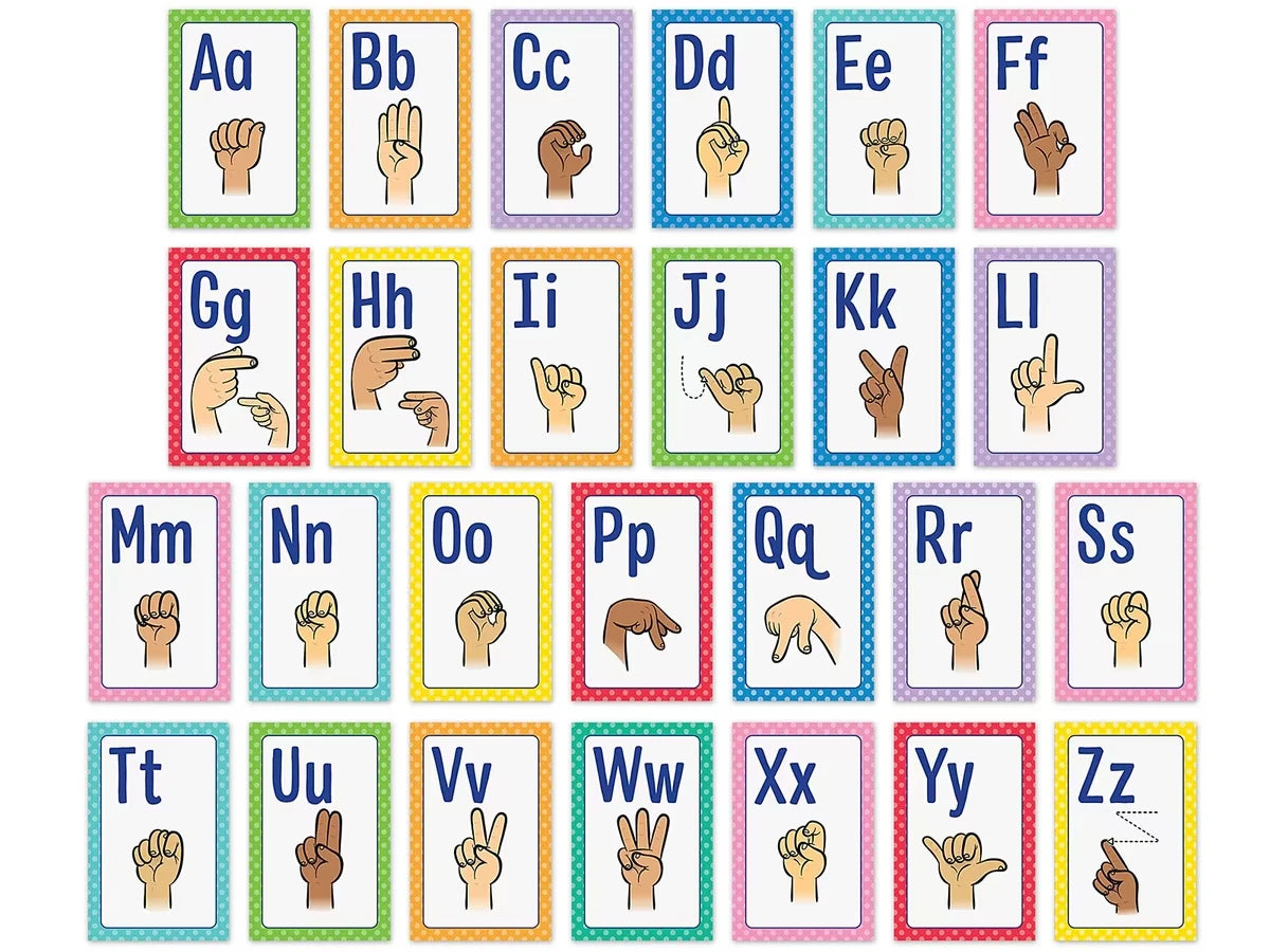 Sign Language Mini Poster Pack - US 3441