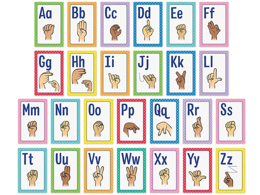 Sign Language Mini Poster Pack - US 3441