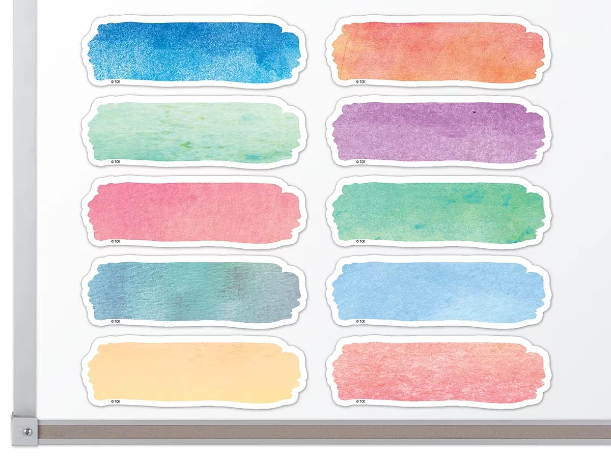 Watercolor Magnetic Write & Wipe Accents - US 5230