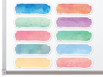 Watercolor Magnetic Write & Wipe Accents - US 5230