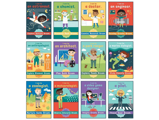 STEAM Careers Bulletin Board Set - US 4819