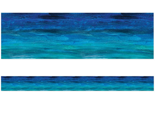 Eric Carle Shades of Blue Border - US 5740