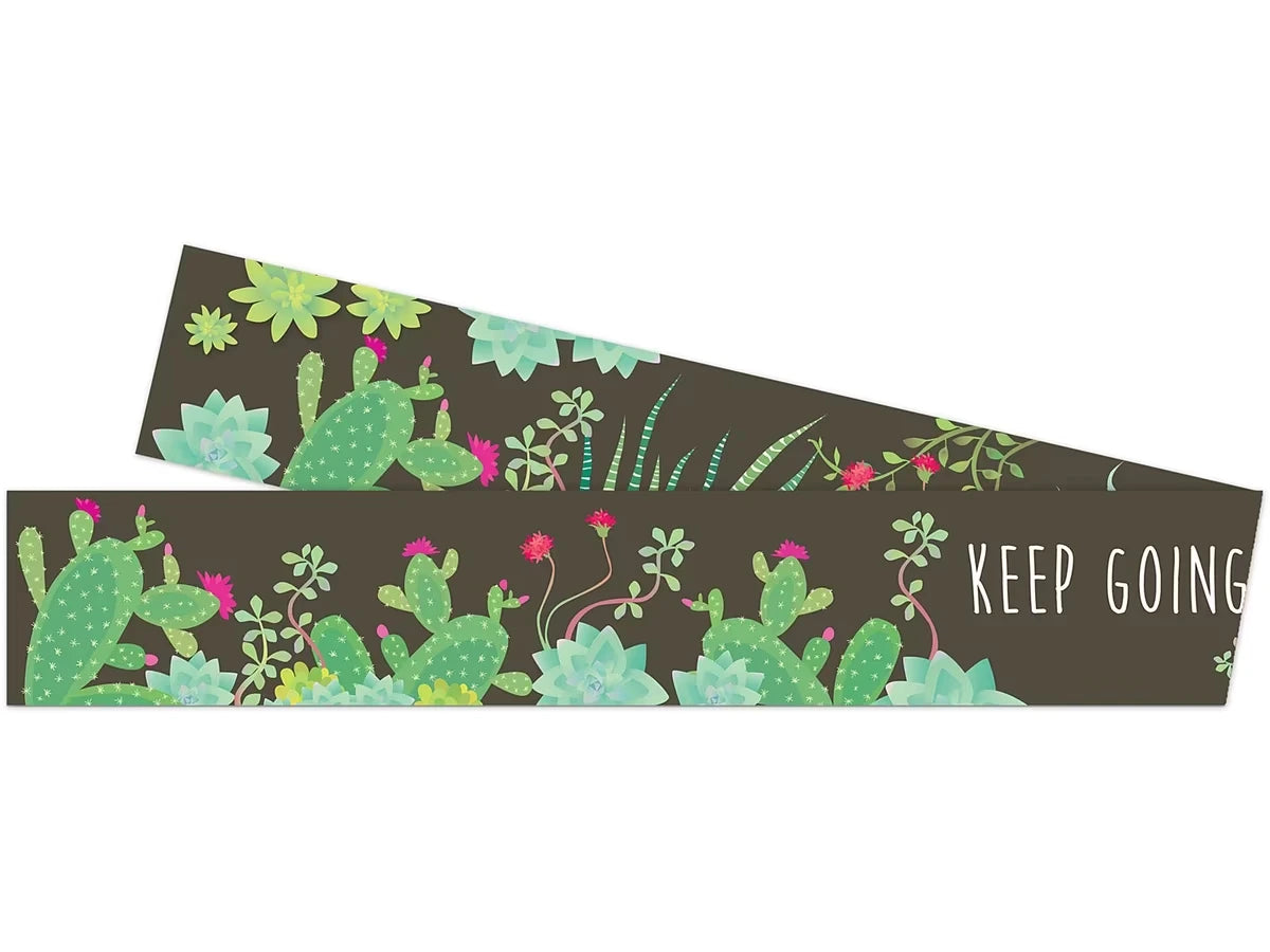 Petals & Prickles Double-Sided Succulent Border - US 1238