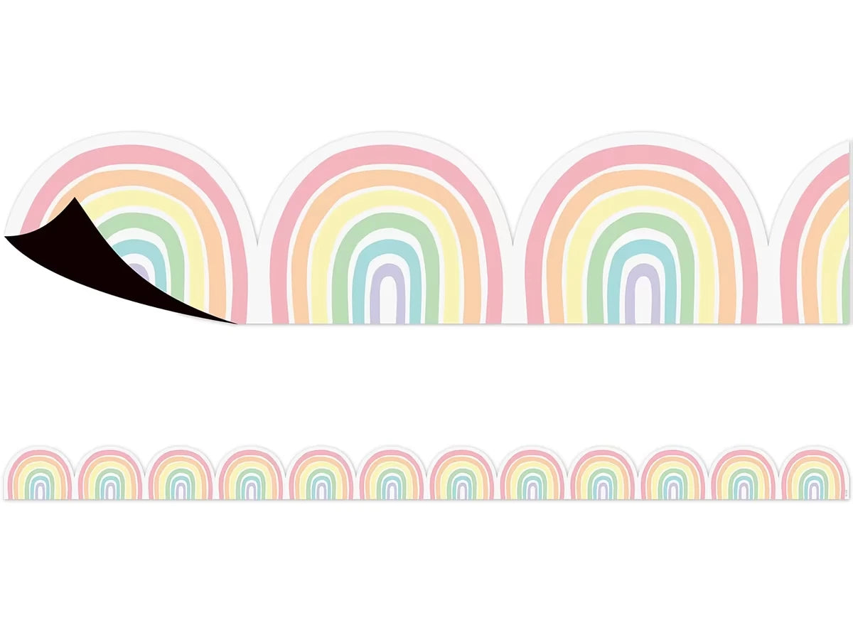 Pastel Pop Rainbow Magnetic Border - US 9796