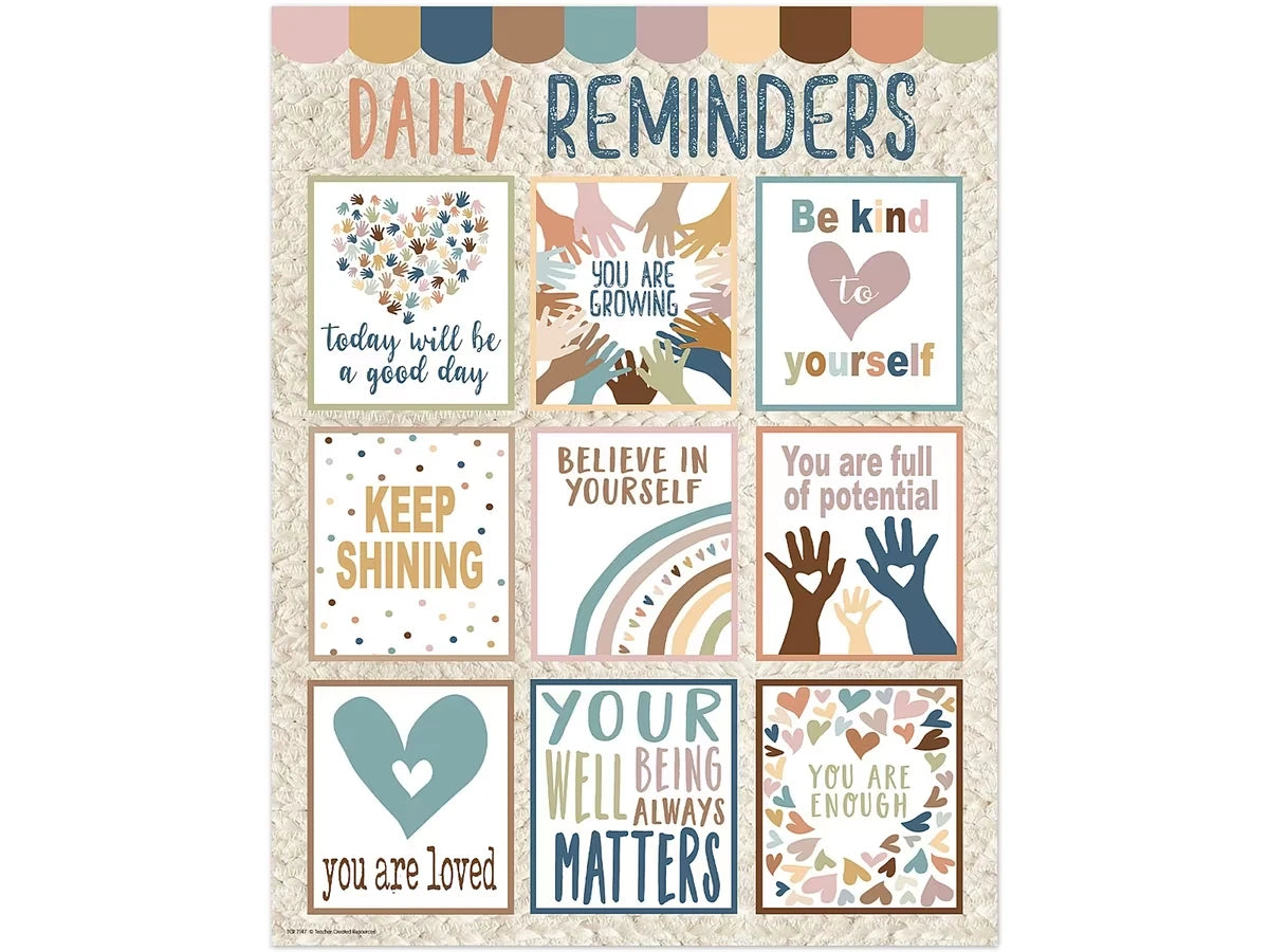 Everyone Is Welcome Daily Reminders Poster - US 4808
