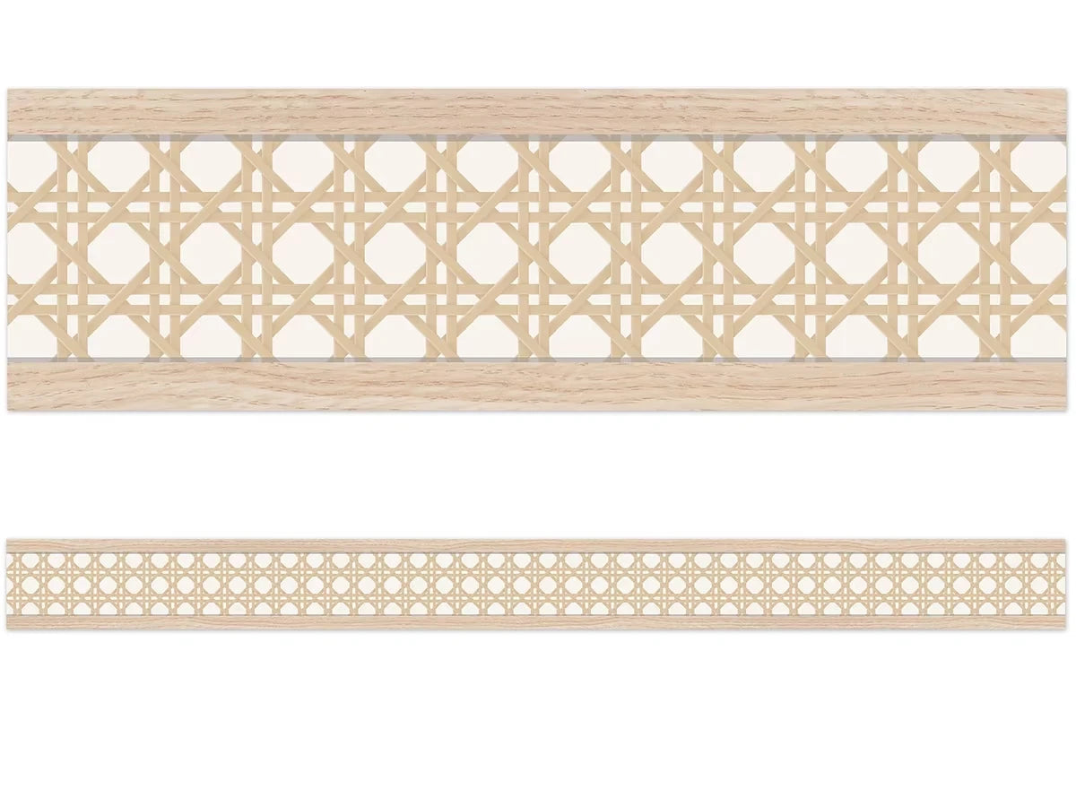 True to You Woven Rattan Border - US 5028