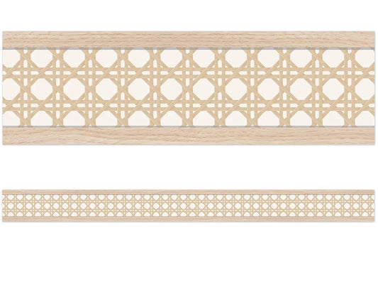 True to You Woven Rattan Border - US 5028