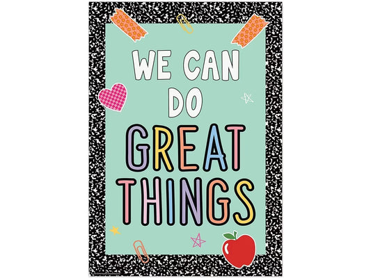 Cool for School We Can Do Great Things Poster - US 2518