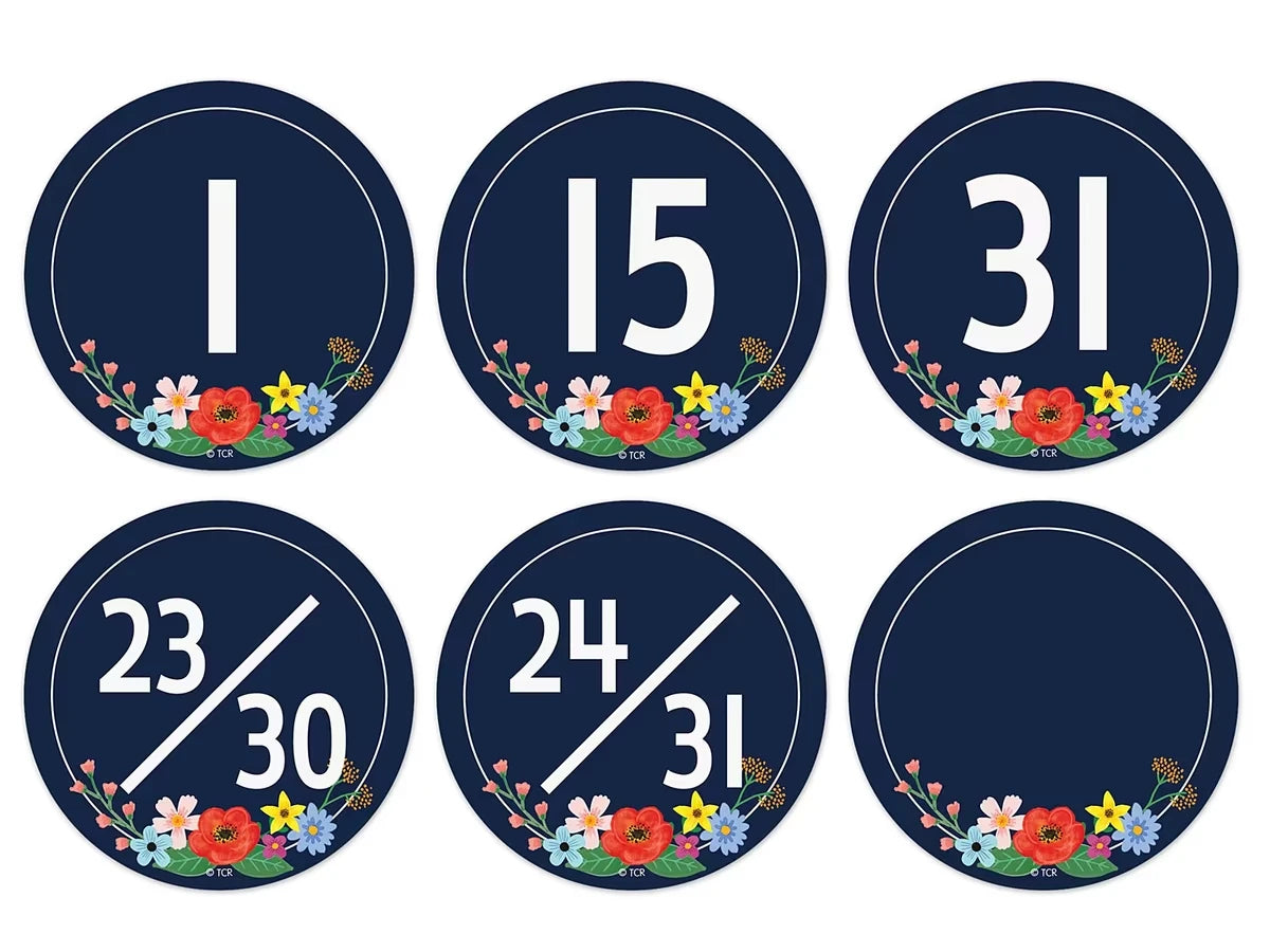 Wildflowers Calendar Mini Accents - US 3055