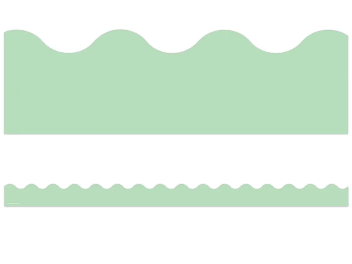 Home Sweet Classroom Mint Green Scalloped Border - US 1617