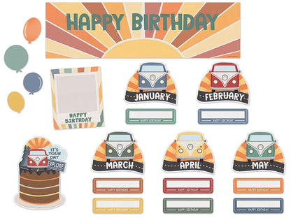 Moving Mountains Birthday Bulletin Board Set - US 8988
