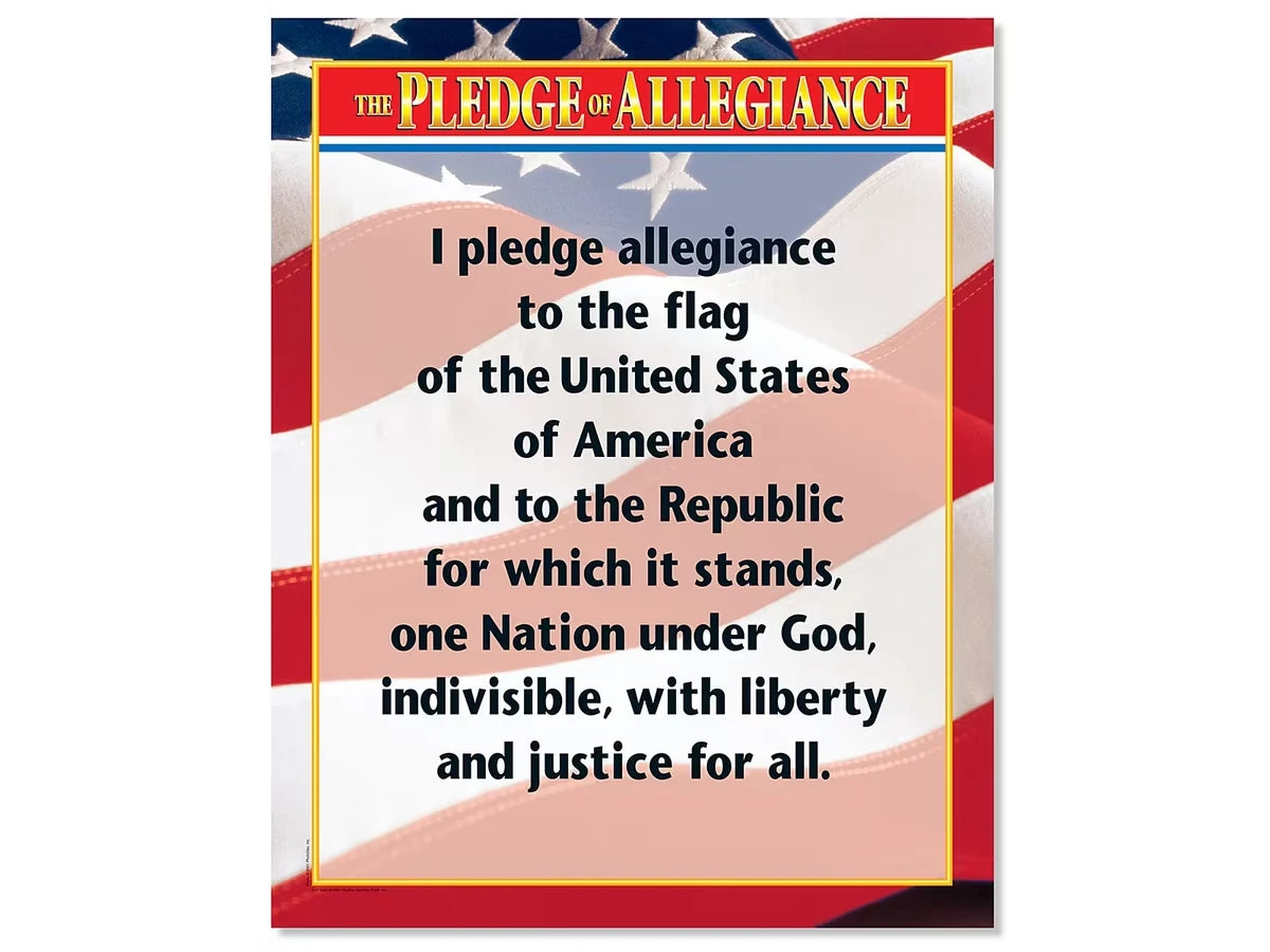 Pledge of Allegiance Poster - US 2736