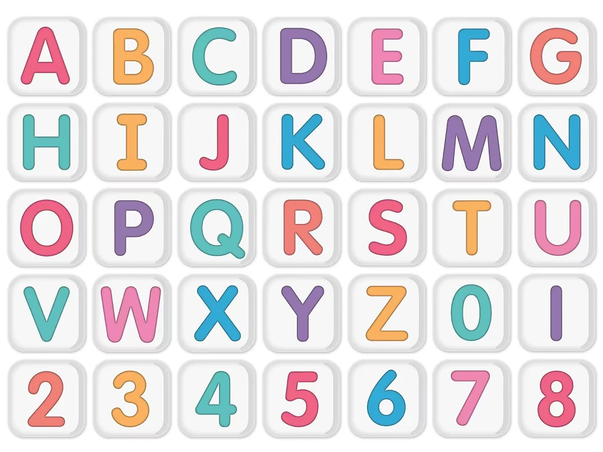 Crafty and Cool 3 1/2" Punch-Out Letters - US 8411