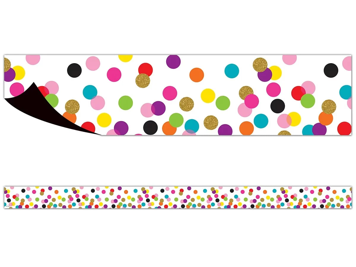 Confetti Magnetic Border - US 9159