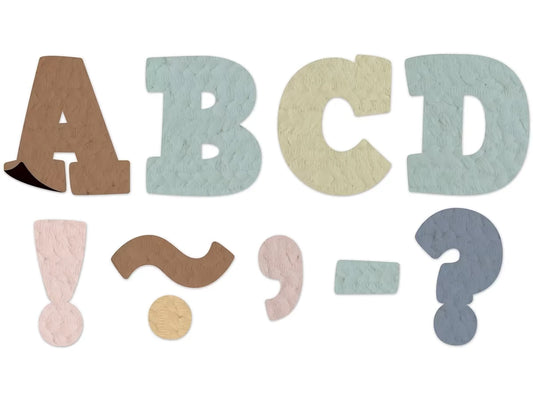 Everyone Is Welcome Bold Block 3" Magnetic Punch-Out Letters - US 3767