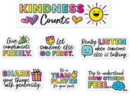 Kind Vibes Kindness Counts Bulletin Board Set - US 2902