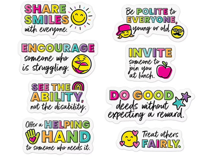 Kind Vibes Kindness Counts Bulletin Board Set - US 2902