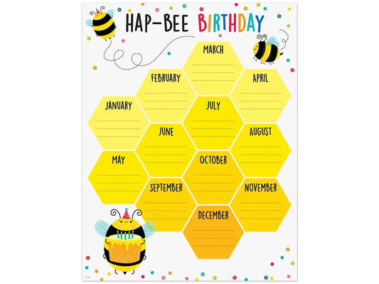 Busy Bees Hap-Bee Birthday Poster - US 7480