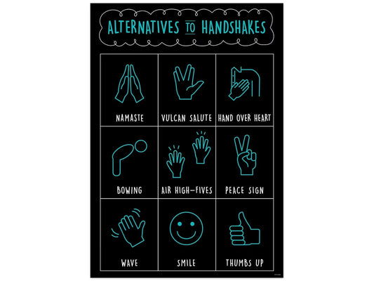 Alternatives to Handshakes Poster - US 6779