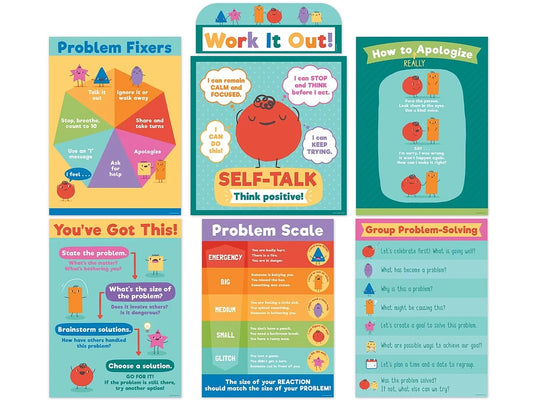 Social Problem-Solving Bulletin Board Set - US 5761