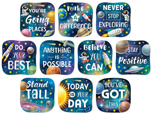 Outer Space Crew Positive Sayings Accents - US 9041
