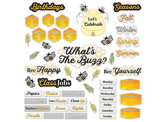 The Hive Classroom Organization Bulletin Board Set - US 2085