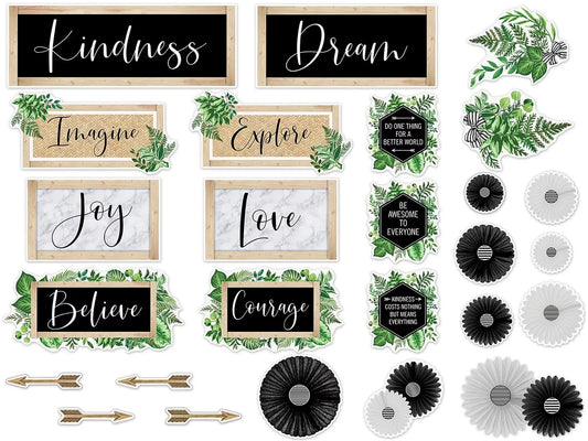 Simply Boho Motivational Bulletin Board Set - US 6523