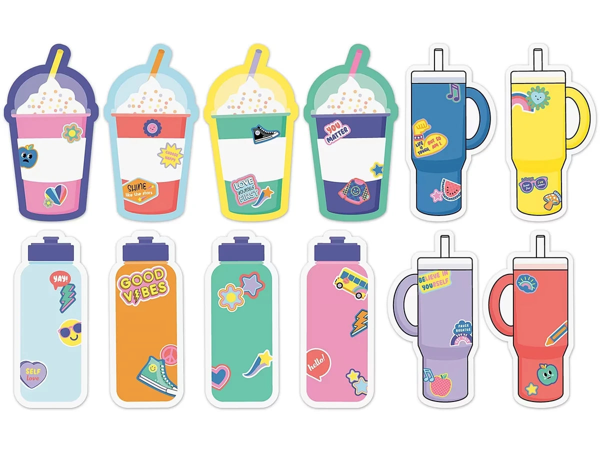 We Stick Together Water Bottle Accents - US 8078
