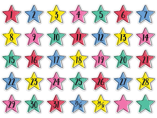 Star Bright Calendar Mini Accents - US 8921