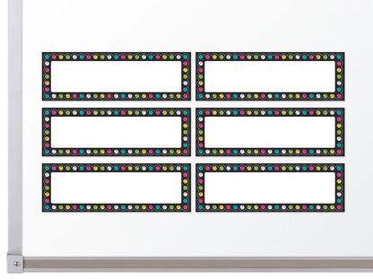 Chalkboard Brights Magnetic Write & Wipe Accents - US 3020