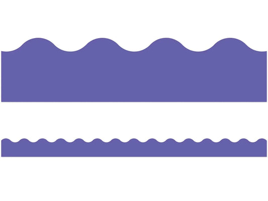 Purple Scalloped Border - US 1433