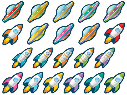 Outer Space Crew Mini Accents - US 5999