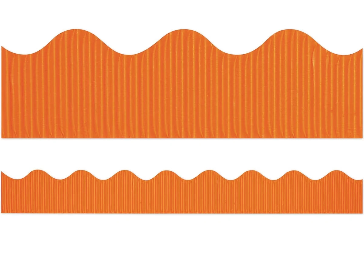 Orange Scalloped Bordette® - US 3553