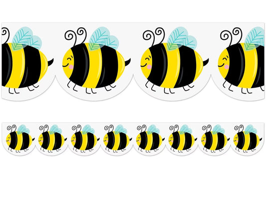 Busy Bees Scalloped Border - US 2578
