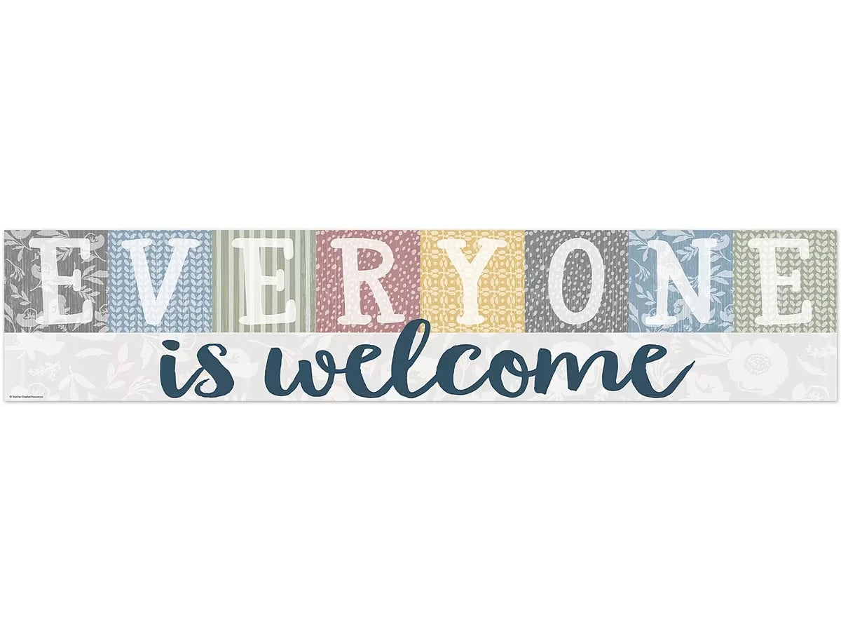 Classroom Cottage Welcome Banner - US 1496