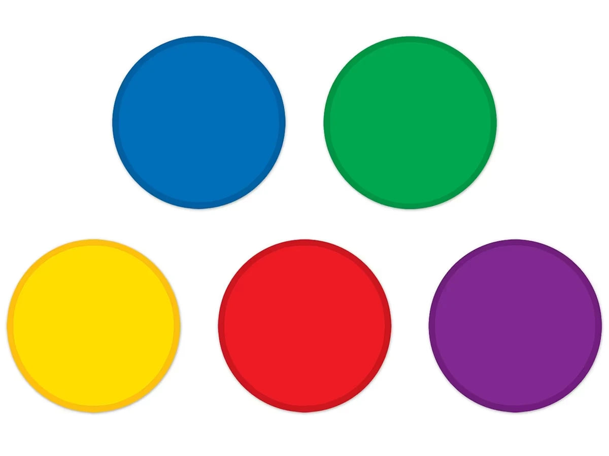 Colorful Circle Mini Accents - US 9694