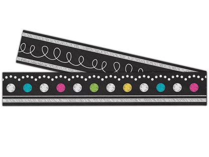 Chalkboard Brights Double-Sided Border - US 8099
