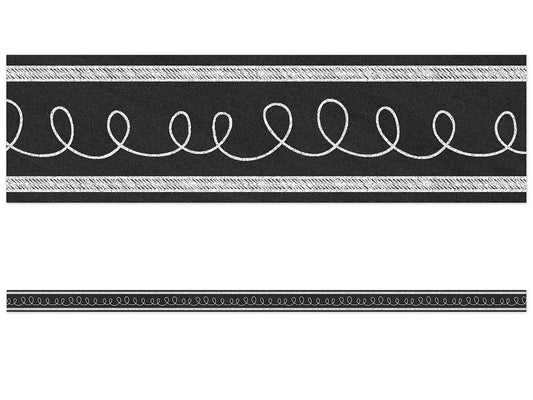 Chalkboard Brights Double-Sided Border - US 8099