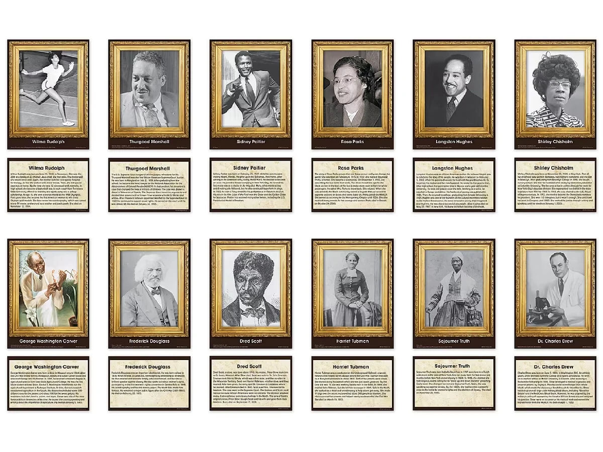 Influential African Americans Card Accents - US 4877