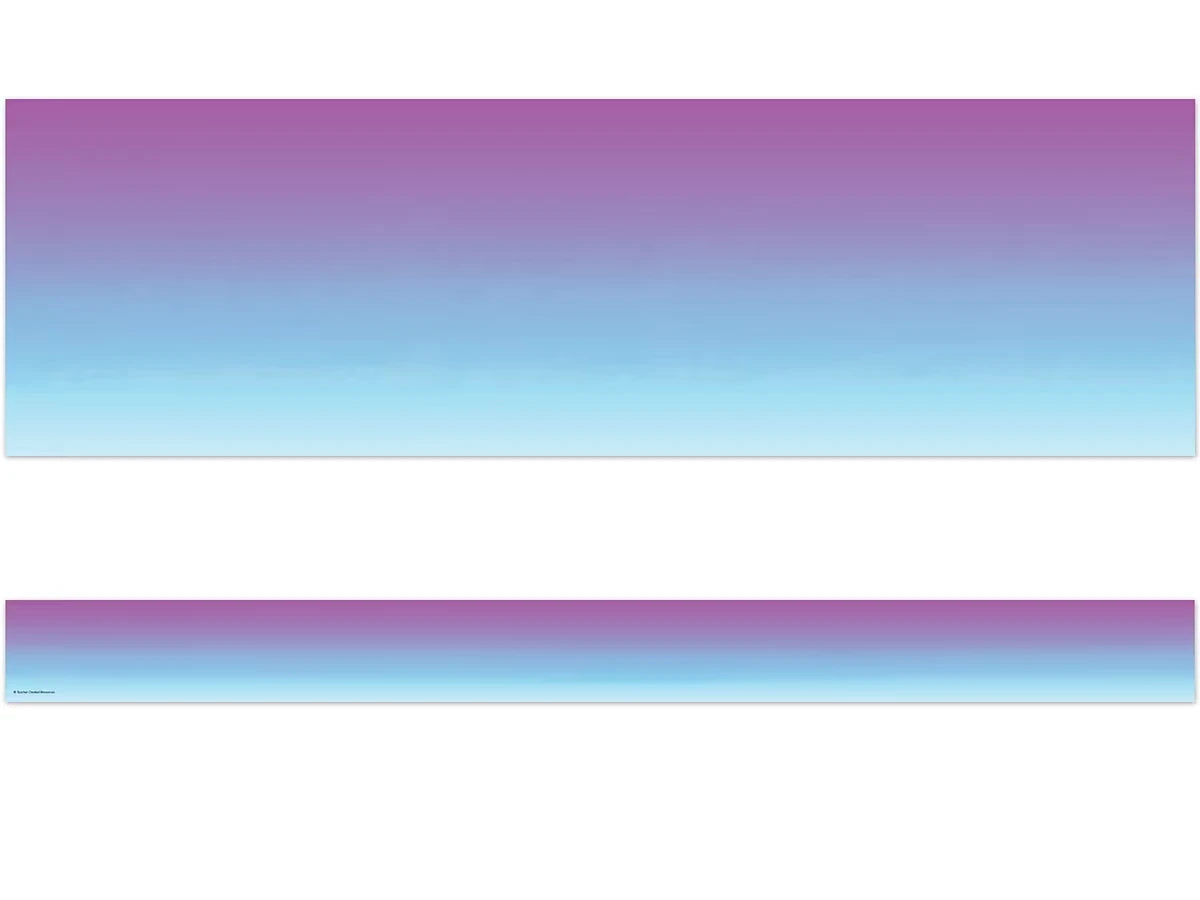 Brights 4Ever Purple Blue Color Wash Border - US 5375