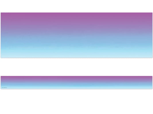 Brights 4Ever Purple Blue Color Wash Border - US 5375