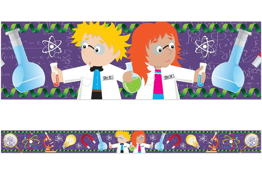 Wonders of Science Double-Sided Border - US 5536