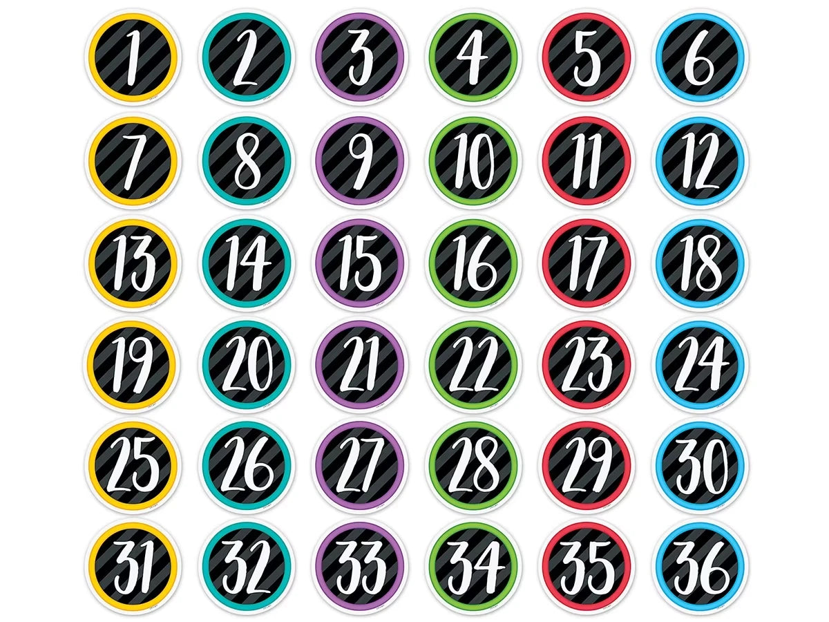 Bold & Bright Calendar Mini Accents - US 6314