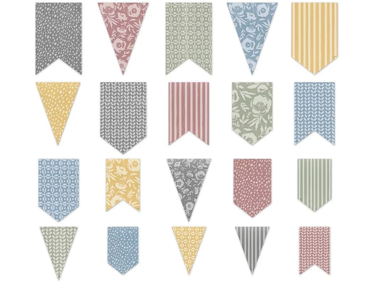 Classroom Cottage Pennant Accents - US 1283