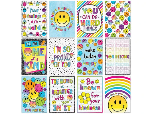 Brights 4Ever Motivational Small Poster Pack - US 8910