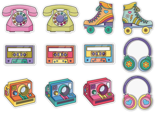 Retro Remix Groovy Accents - US 4089