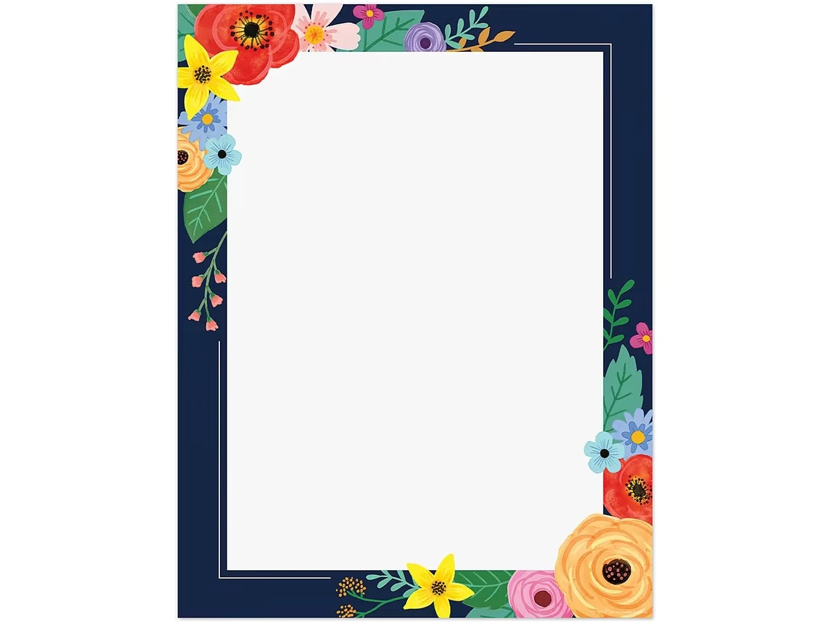Wildflowers Blank Poster - US 1484