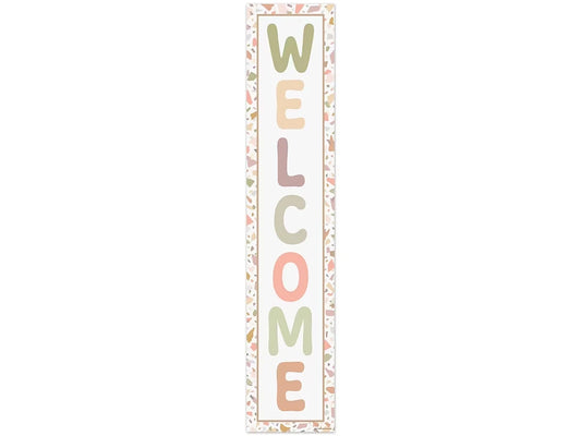 Terrazzo Tones Welcome Banner - US 4022